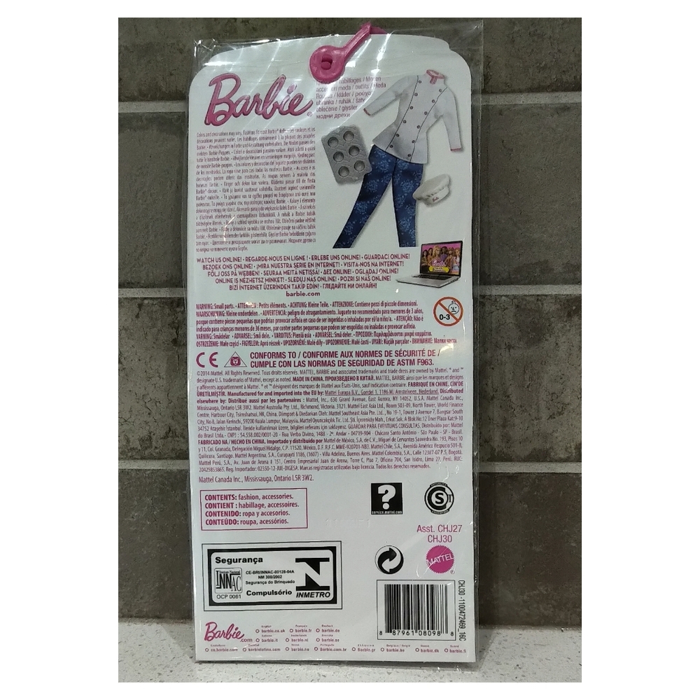 NWT 3 Barbie Complete Look Fashion Packs & 1 Accessory Pack (2014/2015) - Picture 3 of 10